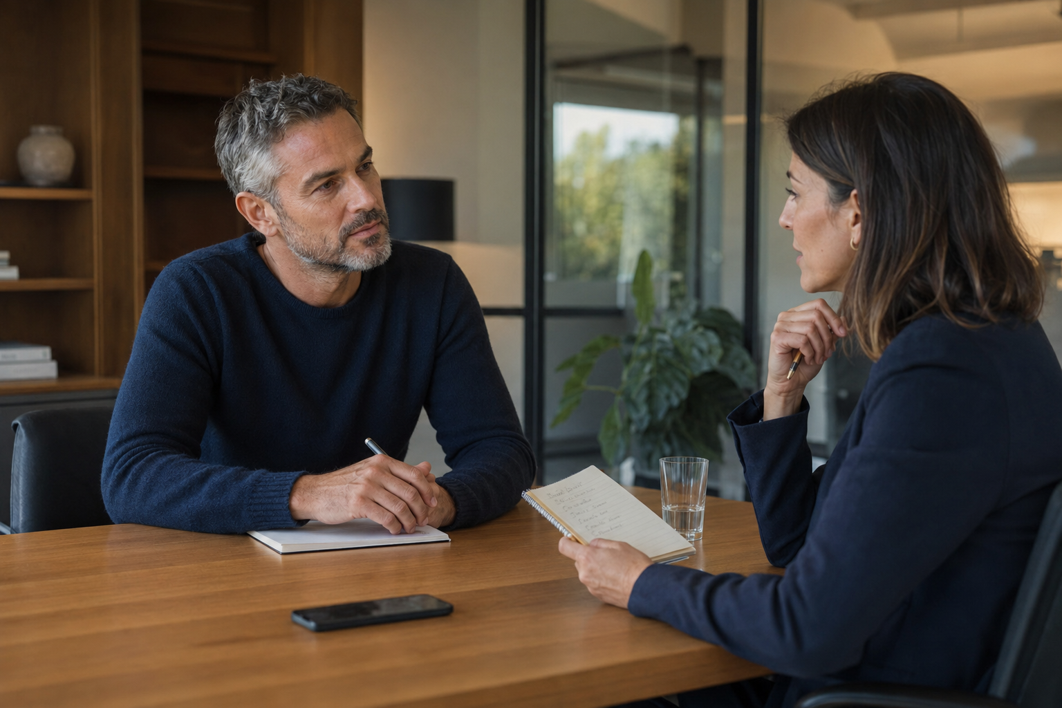 Primo colloquio tra un mental coach e una potenziale cliente