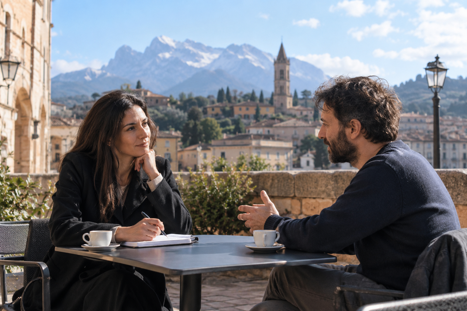 Professionista tra colline e borghi della provincia di Teramo